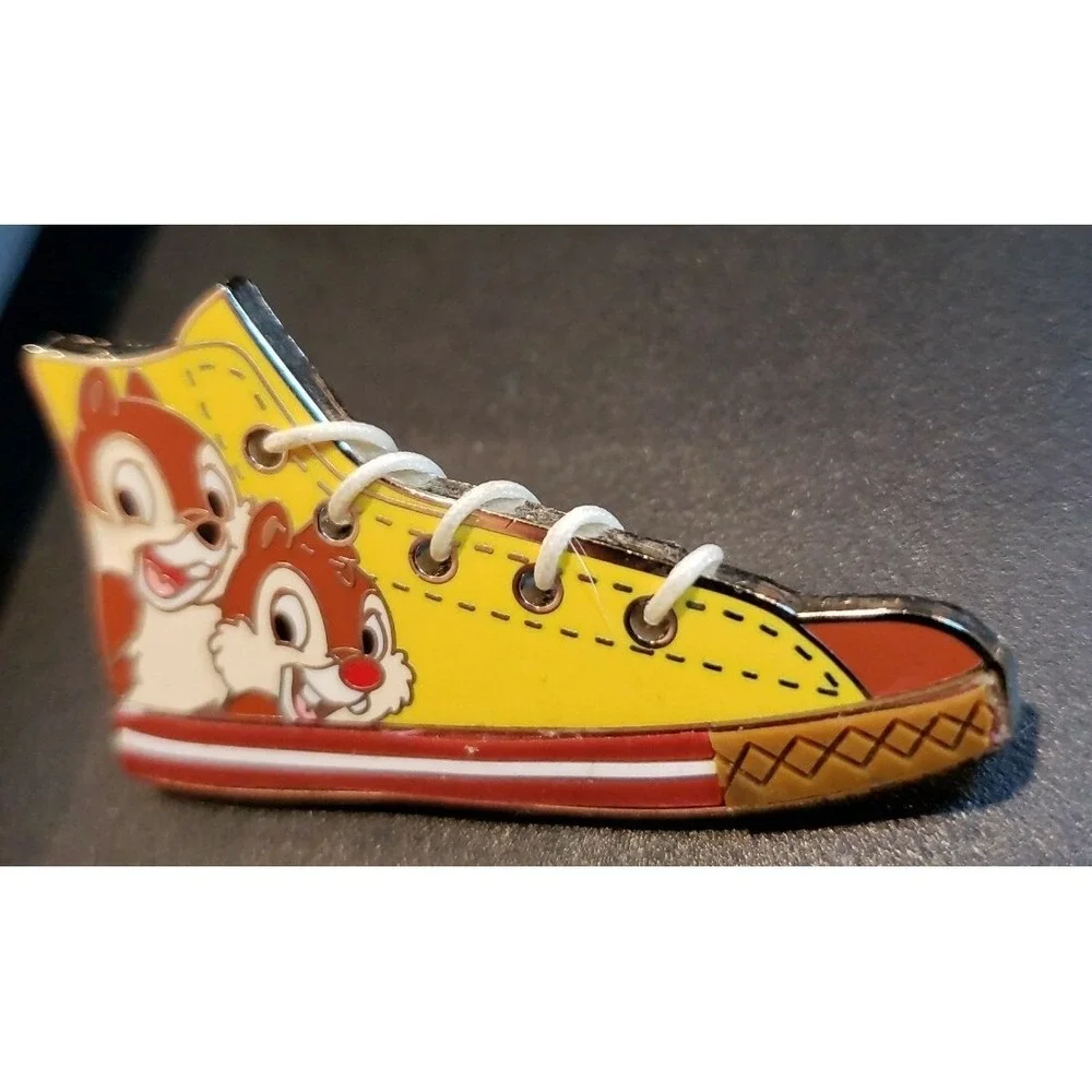 Disney Pin Chip Dale Tennis shoe Hightop Sneaker Chipmunk Artist Proof AP
